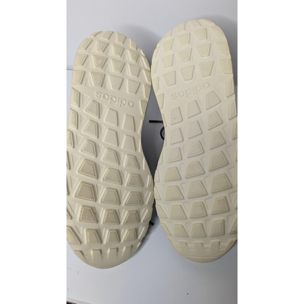 Adidas Questar Flow Green Legend Earth Orange Men boys size 6.5 - Picture 6 of 10